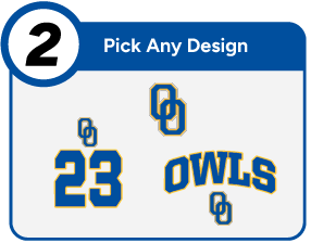 ODEM HIGH SCHOOL OWLS Customize It Banner - Step 2 Banner