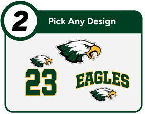 EISENHOWER HIGH SCHOOL EAGLES Customize It Banner - Step 2 Banner