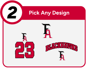 Fort Atkinson Blackhawks Customize It Banner - Step 2 Banner