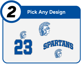 NORTH GREENE HIGH SCHOOL SPARTANS Customize It Banner - Step 2 Banner