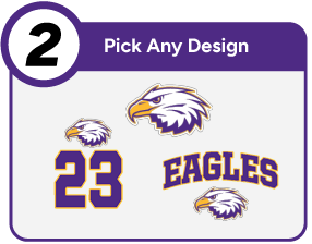 EAST HIGH SCHOOL EAGLES Customize It Banner - Step 2 Banner