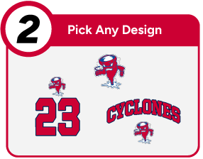 ROCKVILLE CENTRE SOUTH SIDE H S CYCLONES Customize It Banner - Step 2 Banner