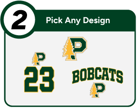 PARADISE HIGH SCHOOL BOBCATS Customize It Banner - Step 2 Banner
