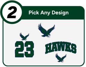 BARTLETT HIGH SCHOOL HAWKS Customize It Banner - Step 2 Banner