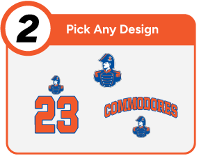 BAYSIDE HIGH SCHOOL COMMODORES Customize It Banner - Step 2 Banner