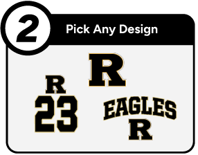 ROGERS HIGH SCHOOL EAGLES Customize It Banner - Step 2 Banner