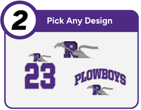 ROSCOE HIGH SCHOOL PLOWBOYS Customize It Banner - Step 2 Banner