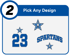 CHULA VISTA HIGH SCHOOL SPARTANS Customize It Banner - Step 2 Banner