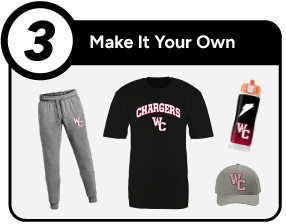 WINSTON CHURCHILL HIGH SCHOOL CHARGERS Customize It Banner - Step 3 Banner