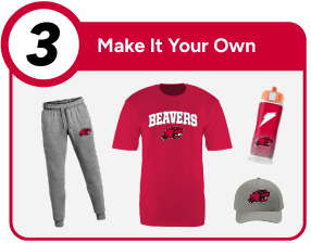 BEAVERTON HIGH SCHOOL BEAVERS Customize It Banner - Step 3 Banner