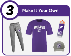 UNION SPRINGS HIGH SCHOOL WOLVES Customize It Banner - Step 3 Banner