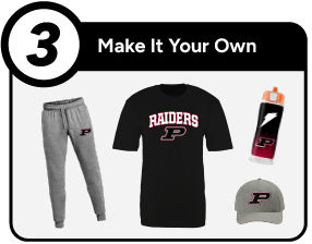 THOMAS R PROCTOR HIGH SCHOOL RAIDERS Customize It Banner - Step 3 Banner