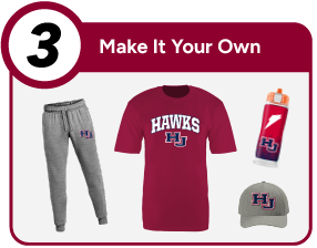 HARDIN-JEFFERSON HIGH SCHOOL HAWKS Customize It Banner - Step 3 Banner