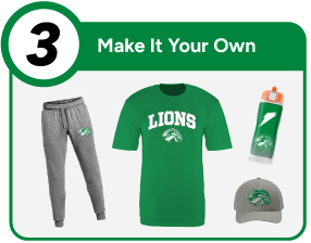 SPRING HIGH SCHOOL LIONS Customize It Banner - Step 3 Banner