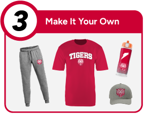 TERRELL HIGH SCHOOL TIGERS Customize It Banner - Step 3 Banner