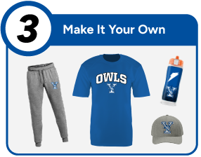 YANTIS HIGH SCHOOL OWLS Customize It Banner - Step 3 Banner