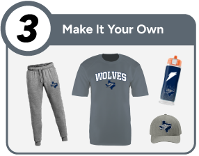 RANCHVIEW HIGH SCHOOL WOLVES Customize It Banner - Step 3 Banner