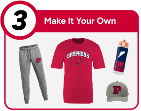UPLIFT PEAK PREPARATORY GRYPHONS Customize It Banner - Step 3 Banner