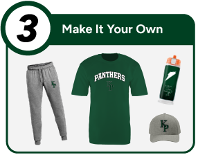 KINGWOOD PARK HIGH SCHOOL PANTHERS Customize It Banner - Step 3 Banner