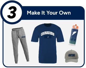 A L JOHNSON HIGH SCHOOL CRUSADERS Customize It Banner - Step 3 Banner