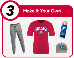 RAMSAY HIGH SCHOOL RAMS Customize It Banner - Step 3 Banner