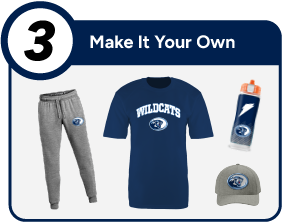 BLANCHESTER HIGH SCHOOL WILDCATS Customize It Banner - Step 3 Banner