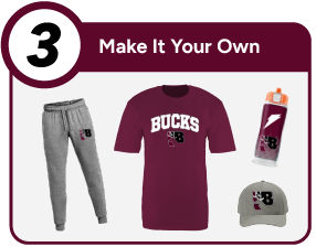 BUCHANAN HIGH SCHOOL BUCKS Customize It Banner - Step 3 Banner