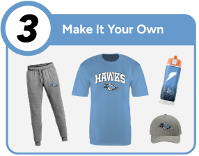 Hutchison High School Hawks Customize It Banner - Step 3 Banner