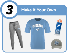 ALINE-CLEO HIGH SCHOOL COUGARS Customize It Banner - Step 3 Banner