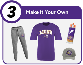 ENGLAND HIGH SCHOOL LIONS Customize It Banner - Step 3 Banner