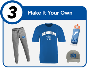 Archbishop Molloy Official Online Store Customize It Banner - Step 3 Banner