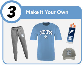 ENKA HIGH SCHOOL JETS Customize It Banner - Step 3 Banner