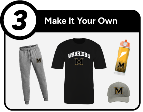MEMORIAL HIGH SCHOOL WARRIORS Customize It Banner - Step 3 Banner