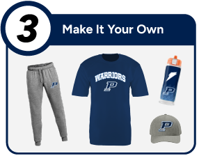 PUEBLO HIGH SCHOOL WARRIORS Customize It Banner - Step 3 Banner