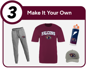 Pebblebrook Falcons Customize It Banner - Step 3 Banner