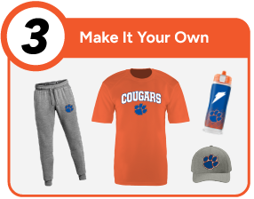 CAMPBELL COUNTY HIGH SCHOOL COUGARS Customize It Banner - Step 3 Banner