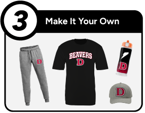 DUBOIS AREA SENIOR HIGH SCHOOL BEAVERS Customize It Banner - Step 3 Banner