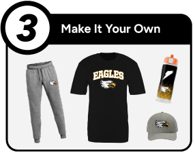GRANDVIEW HIGH SCHOOL EAGLES Customize It Banner - Step 3 Banner