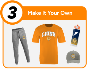 CRISTO REY JESUIT SCHOOL LIONS Customize It Banner - Step 3 Banner