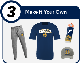 WALNUT HILLS HIGH SCHOOL EAGLES Customize It Banner - Step 3 Banner