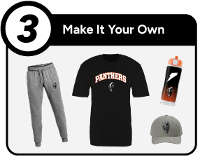 PRAIRIE CITY SCHOOL PANTHERS Customize It Banner - Step 3 Banner