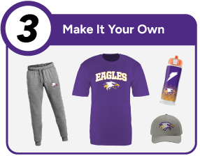 MAYFLOWER SENIOR HIGH SCHOOL EAGLES Customize It Banner - Step 3 Banner