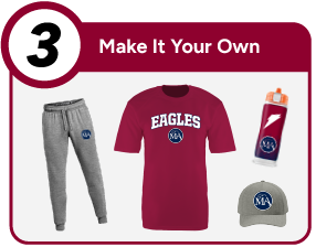 Montgomery Academy Eagles Customize It Banner - Step 3 Banner
