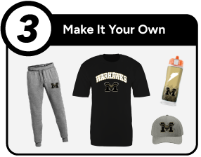 McDonough  HIGH SCHOOL WARHAWKS Customize It Banner - Step 3 Banner