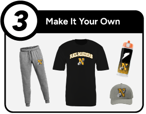 NEWTON HIGH SCHOOL RAILROADERS Customize It Banner - Step 3 Banner