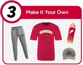 QUANTICO HIGH SCHOOL WARRIORS Customize It Banner - Step 3 Banner