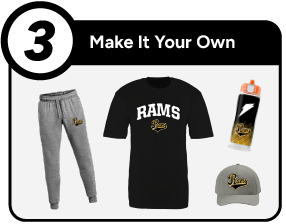 Worth Rams Customize It Banner - Step 3 Banner