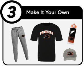 AVON MIDDLE-SENIOR HIGH SCHOOL PANTHERS Customize It Banner - Step 3 Banner
