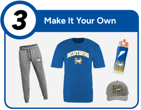 NORWOOD HIGH SCHOOL MUSTANGS Customize It Banner - Step 3 Banner