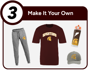 THOMAS JEFFERSON HIGH SCHOOL SPARTANS Customize It Banner - Step 3 Banner